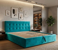 Преміальної якості ліжко на підйомному механізмі Тіфані посилений каркас 160*200 BZ