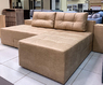 Поворотний диван трансформер Релакс з нішами тумбами BZ